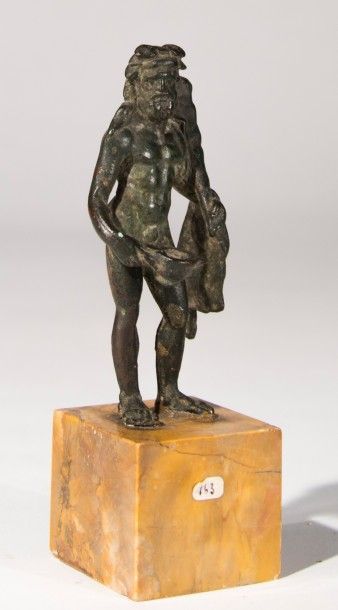 Hercule
Sujet en bronze à l'antique sur socle...