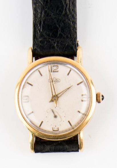 Montre bracelet d'homme de marque LAVAL.
Boîtier...