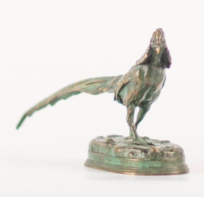 Germain DEMAY (1819-1886)
Faisan en bronze...