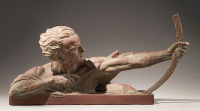 UGO CIPRIANI (1887-1960)
Archer en terre...