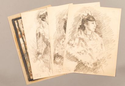 Atelier LETY
Ensemble de dessins et carnet...
