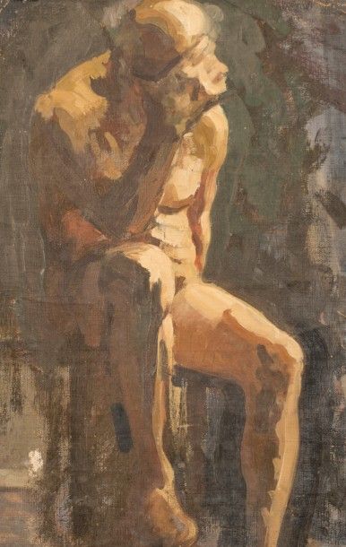 Attribué à Hippolyte LETY (1878-1959)
Etude...