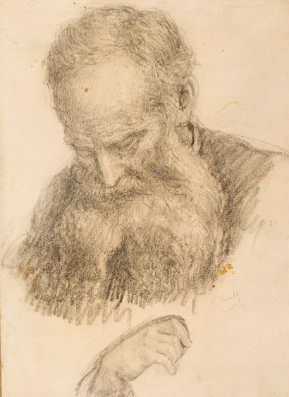 * Paul BOREL. (1828-1913)
Première esquisse...