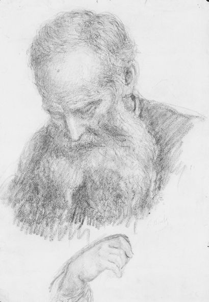 * Paul BOREL. (1828-1913)
Première esquisse...