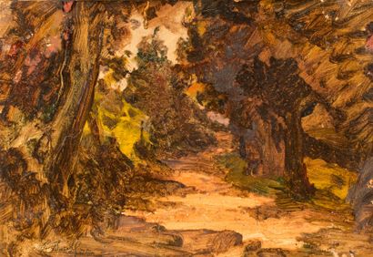 * Paul BOREL. (1828-1913)
Première esquisse...