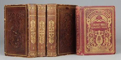 MILTON (John). The Poetical works. Paris,...