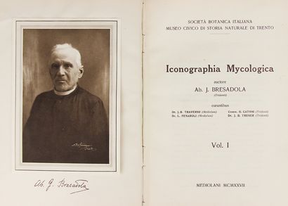 BRESADOLA (Giacomo). Iconographia Mycologica....