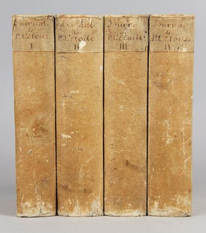L' ESTOILE (Pierre de). Journal du règne...