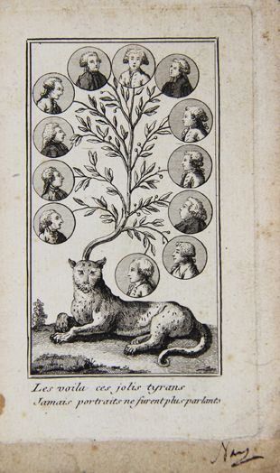ALMANACH (L') des douze ministres. Sans lieu...