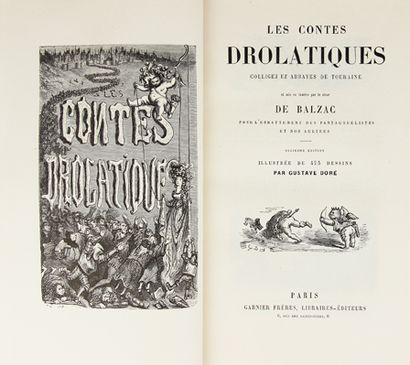 BALZAC (H. de). Les contes drolatiques… Mis...