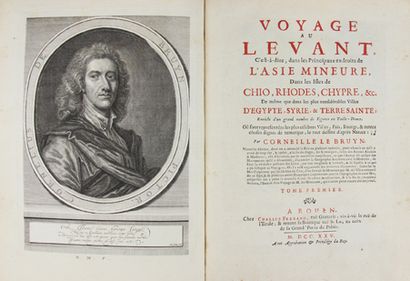 BRUYN (Corneille de dit Le). Voyage au Levant,...
