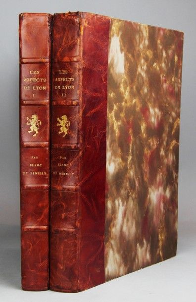 BLANC ET DEMILLY. Les Aspects de Lyon. Lyon,...