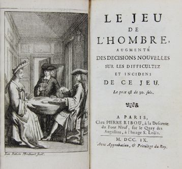 [Cartes à jouer]. Le jeu de l'hombre, augmenté...
