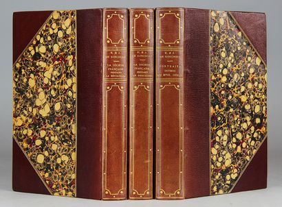 GONCOURT (E. et J. de). La Société française...
