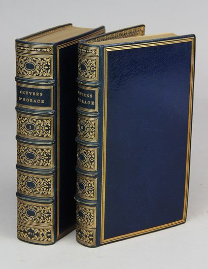 HORACE. Œuvres. Traduction nouvelle par Leconte...
