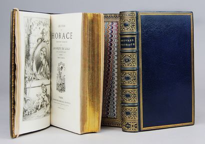 HORACE. Œuvres. Traduction nouvelle par Leconte...