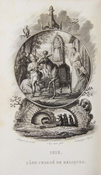 LA FONTAINE. Fables, avec un nouveau commentaire...