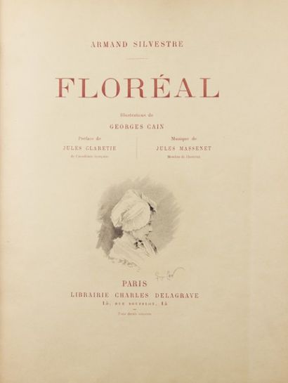 SILVESTRE (Armand). Floréal. Préface de J....