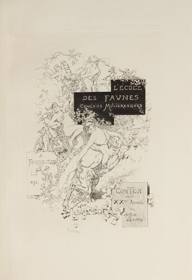 UZANNE (Octave). Contes de la vingtième année....