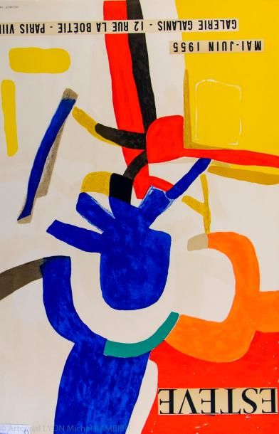 Maurice ESTEVE (1904-2001). Composition,...
