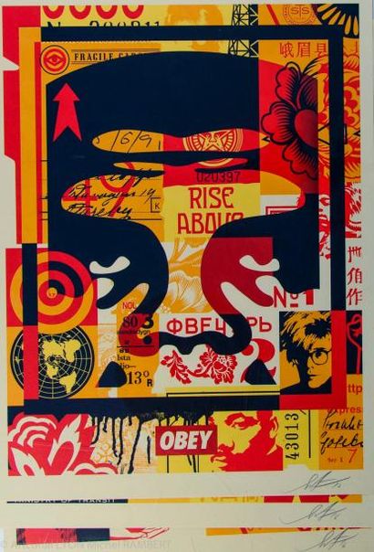 Shepard FAIREY (1970). Tryptique: Station...