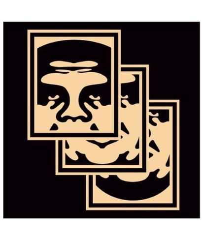 Shepard FAIREY (1970). Tryptique: Obey Face....