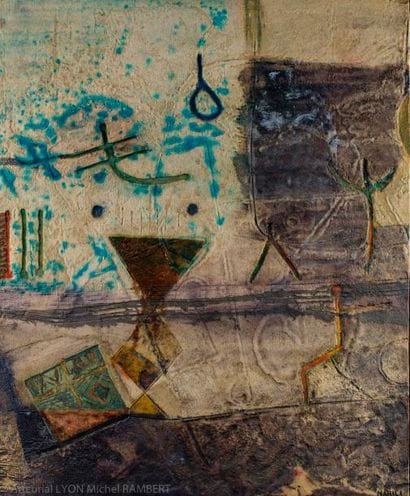 Mohamed NABILI (1954-2012). Sans titre. 1987....