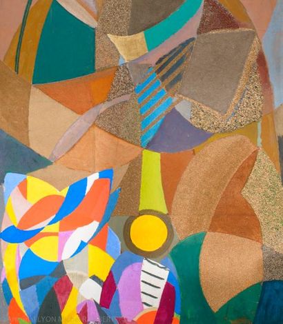 Alfred RETH (1884-1966). Composition. Technique...