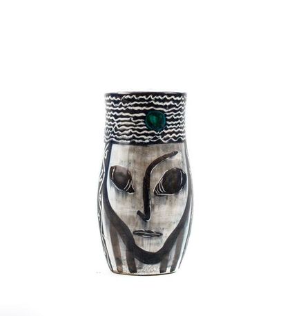 Jacques SAGAN (Né en 1927), Vallauris. Vase...