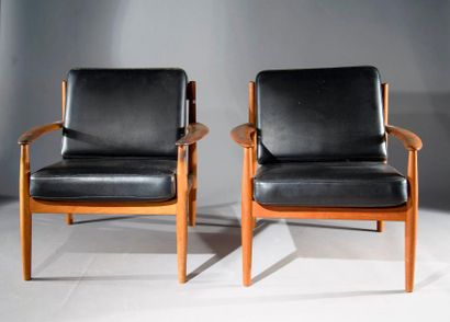 Grete JALK (1920-2006) Ed. France & Son

Paire...