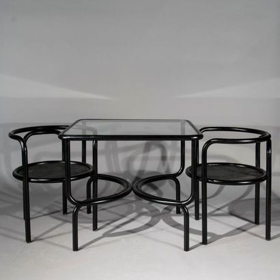 Gae AULENTI (1927-2012) pour Prisunic. Table...