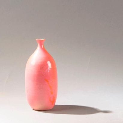 TRAVAIL DES ANNEES 50. Vase en céramique...