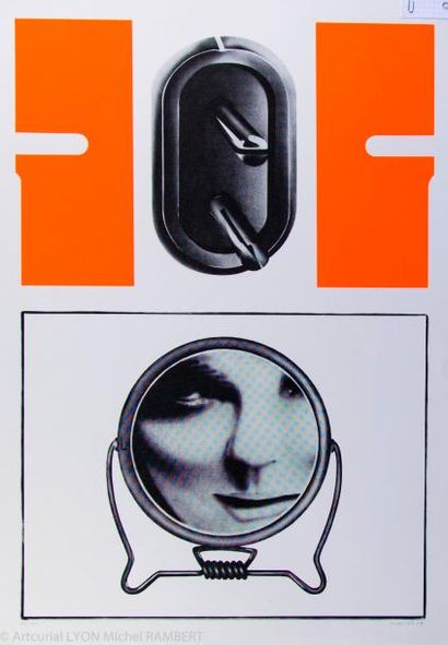 Peter KLASEN (1935). Voltage, 1969. Sérigraphie...