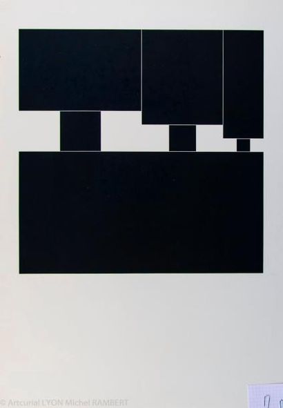 Erwin HEERICH (1922-2004). Composition en...