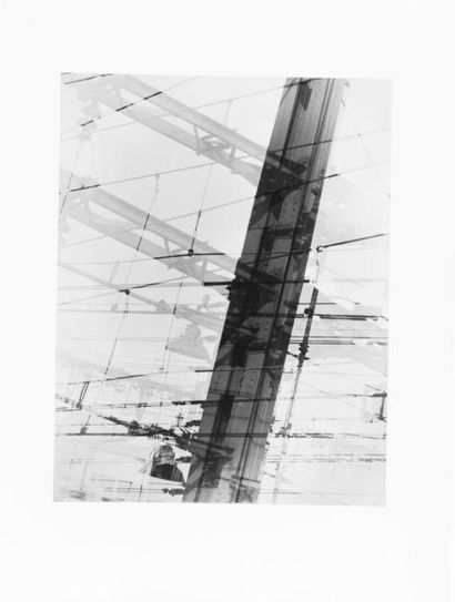 Raoul HAUSMANN (1886-1971). Limoges-Gare,...