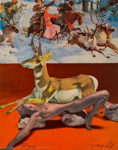ERRO (1932). Sans titre. Lithographie couleur...