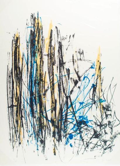 Joan MITCHELL (1926-1992). Composition III...