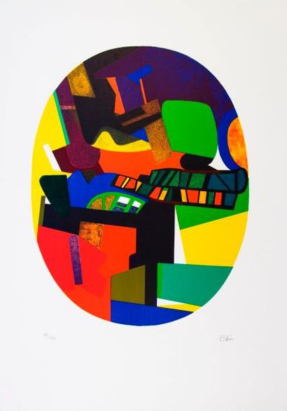 Maurice ESTEVE (1904-2001). Bouinotte. Lithographie...