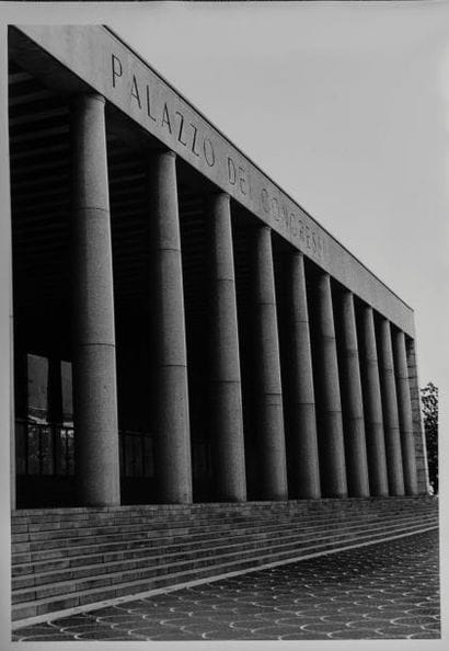 Günther FÖRG (1952-2013). Palazzo della civilita...