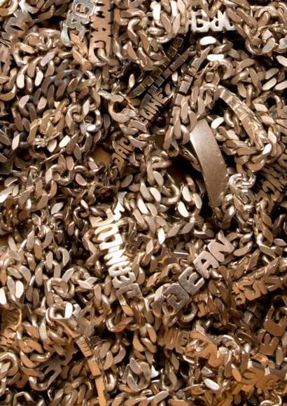 Lot de gourmettes en argent.
Poids brut:...