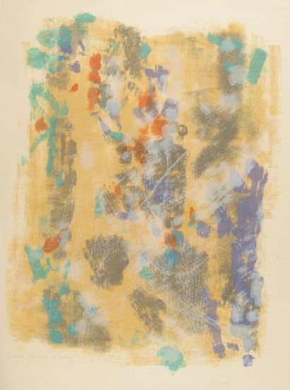 Camille BRYEN (1907-1977)
Lot de 4 estampes:...