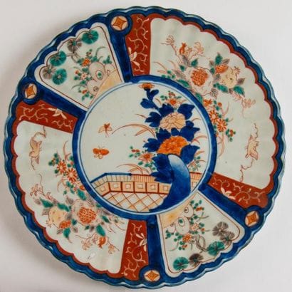 Japon, Imari
Assiette de présentation en...