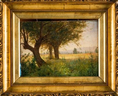 Ecole Française fin XIXème -début XXème siècle
Paysage...