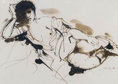 Jean Albert CARLOTTI (1909-2003)
Jeune fille...