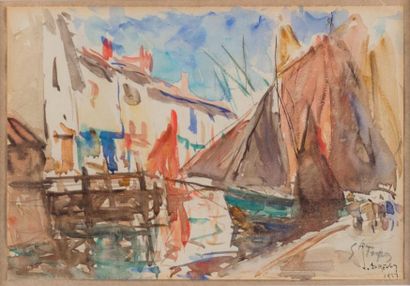 Joannès DREVET (1854-1940)
St-Tropez, le...