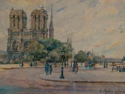 Eugène GALIEN-LALOUE attribué à
Notre-Dame...