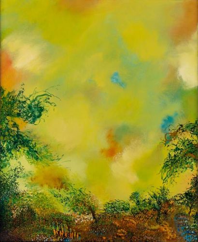 Guetty LONG (XX-XXI)
Composition.
Huile sur...