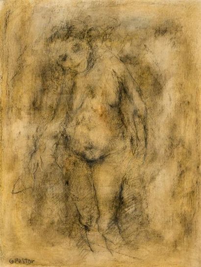 Gilbert PASTOR (1932-2015)
Etudes de nus....