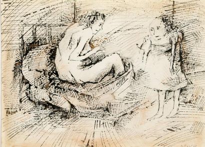 Gilbert PASTOR (1932-2015)
Etudes de nus....