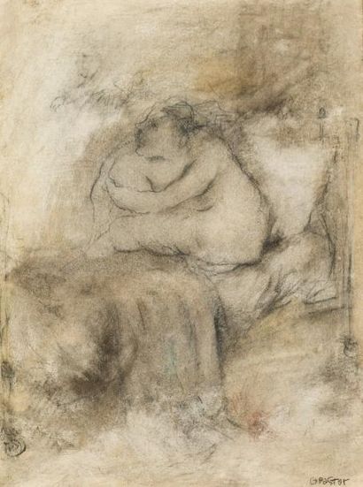 Gilbert PASTOR (1932-2015)
Etudes de nus....